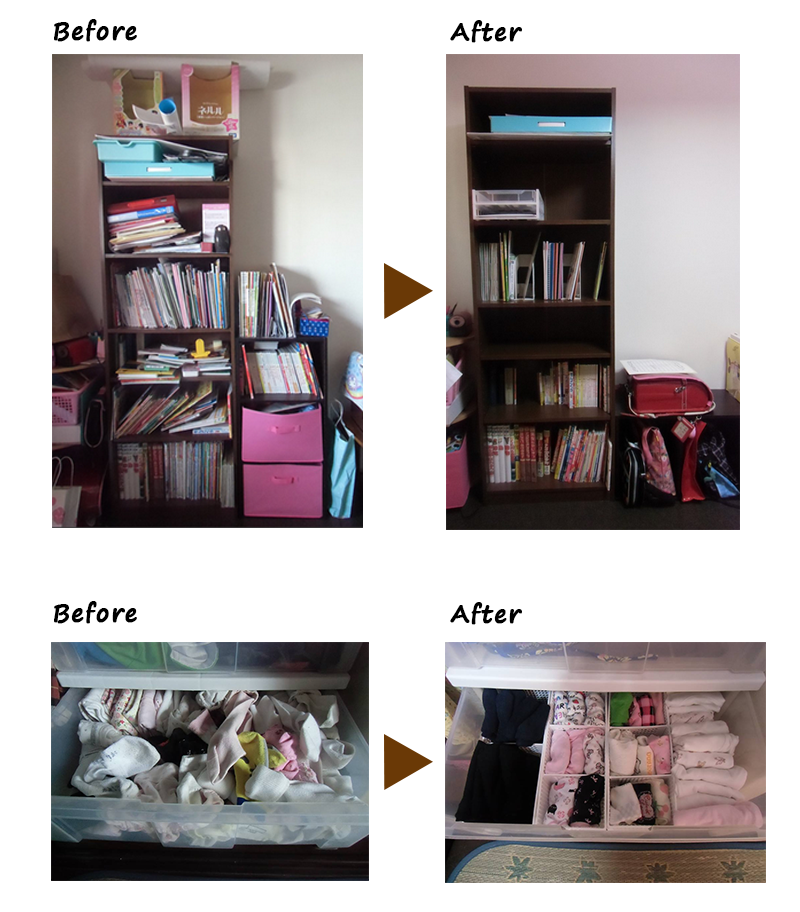子供部屋整理収納事例