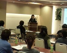 整理収納セミナーの様子